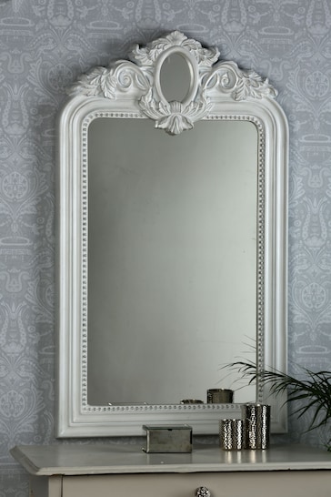 Laura Ashley Cream Alana Baroque Mirror