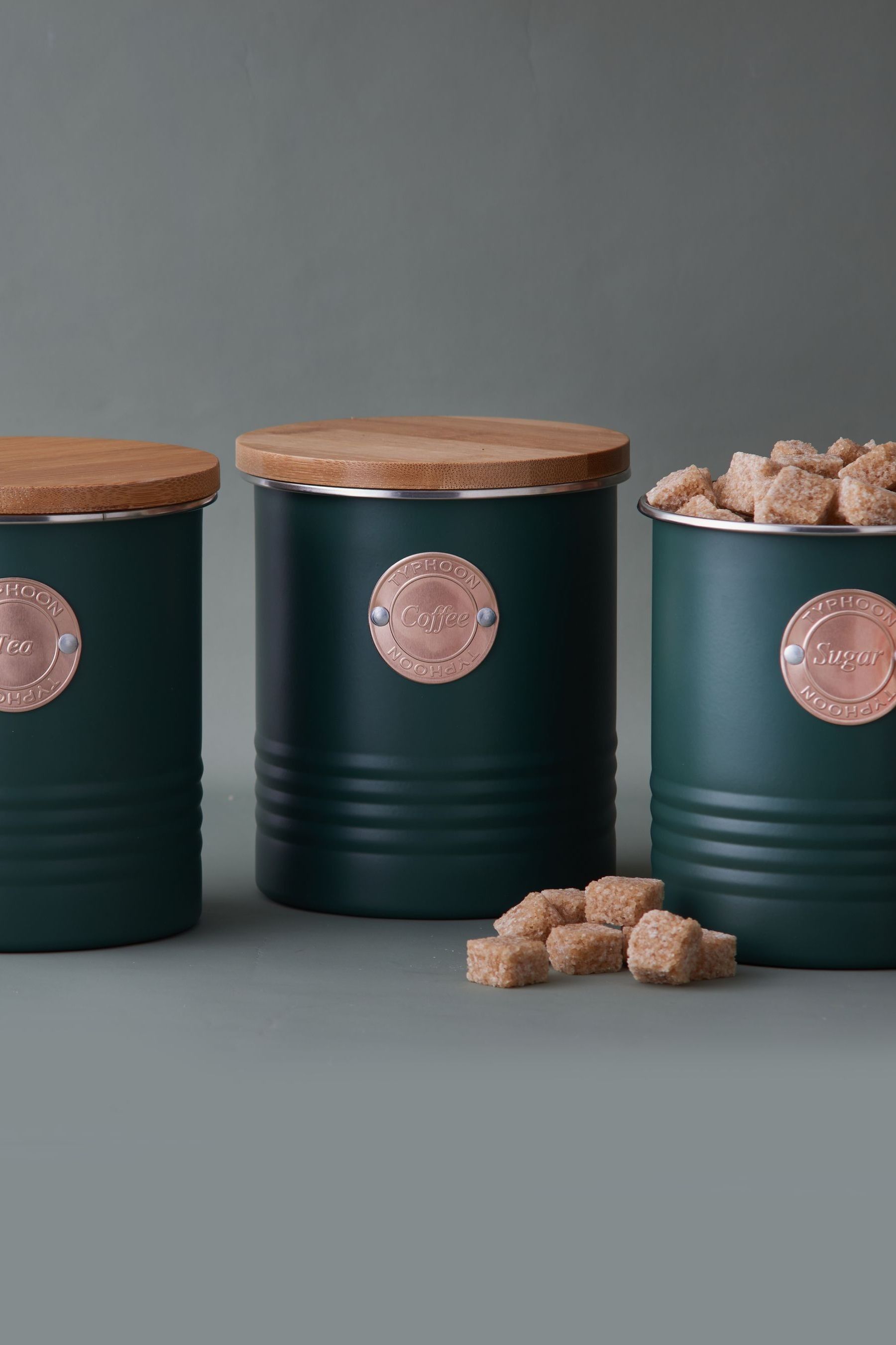 Buy Typhoon Green Living Tea Coffee Sugar Storage from the Next