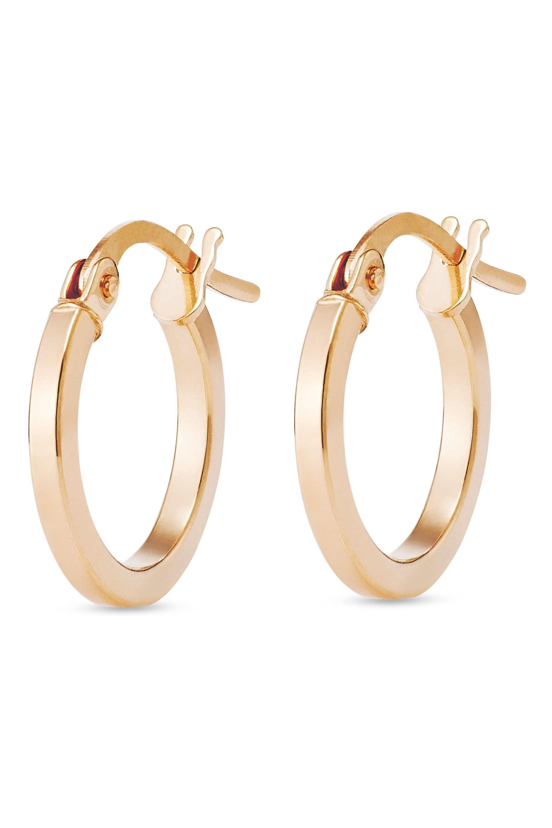 Beaverbrooks gold hoop earrings cheap