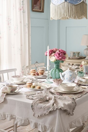 Shabby Chic by Rachel Ashwell® Multi Floral Scalloped Fine China 12 Piece Set