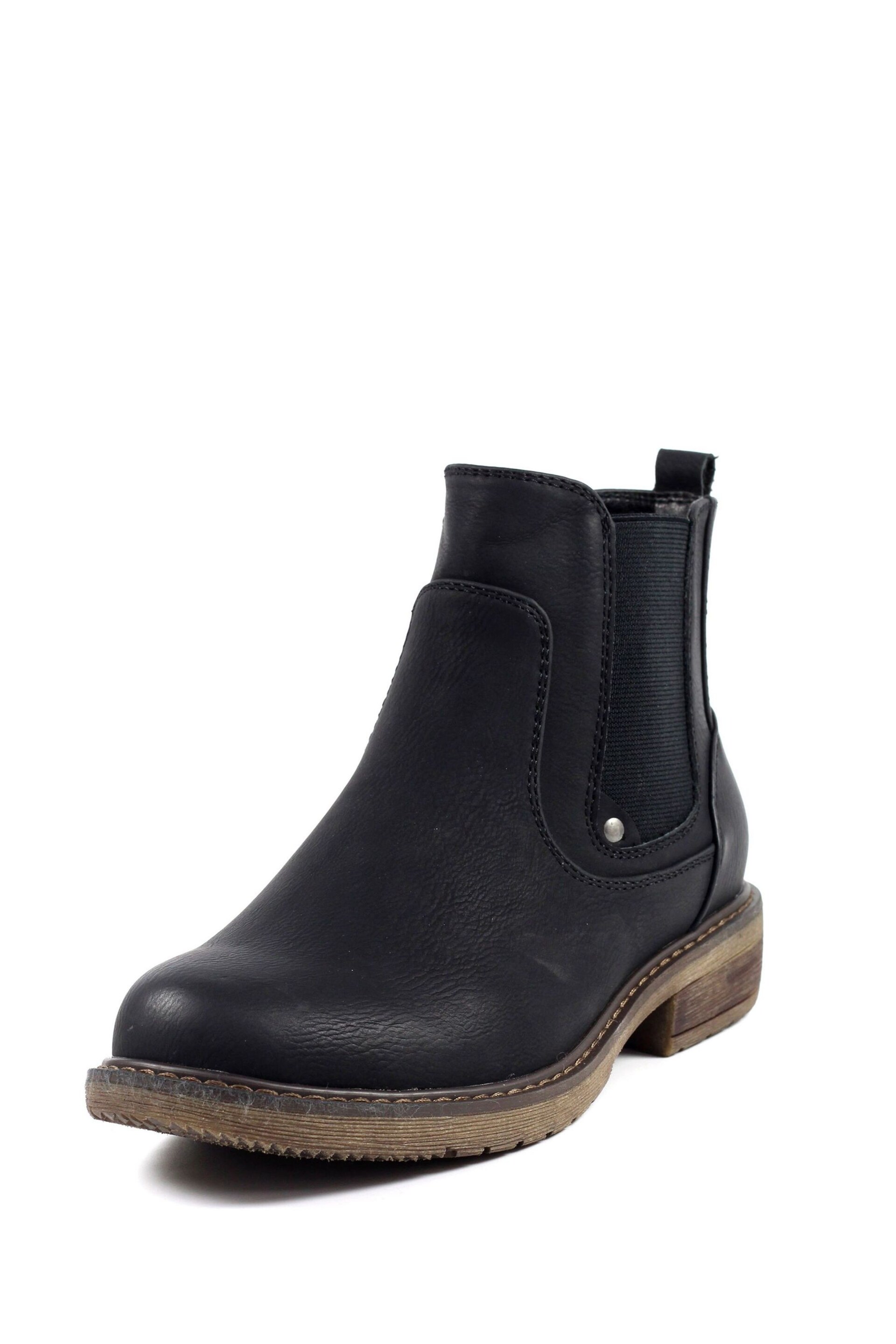 Lunar Roxie II Black Ankle Boots - Image 3 of 8