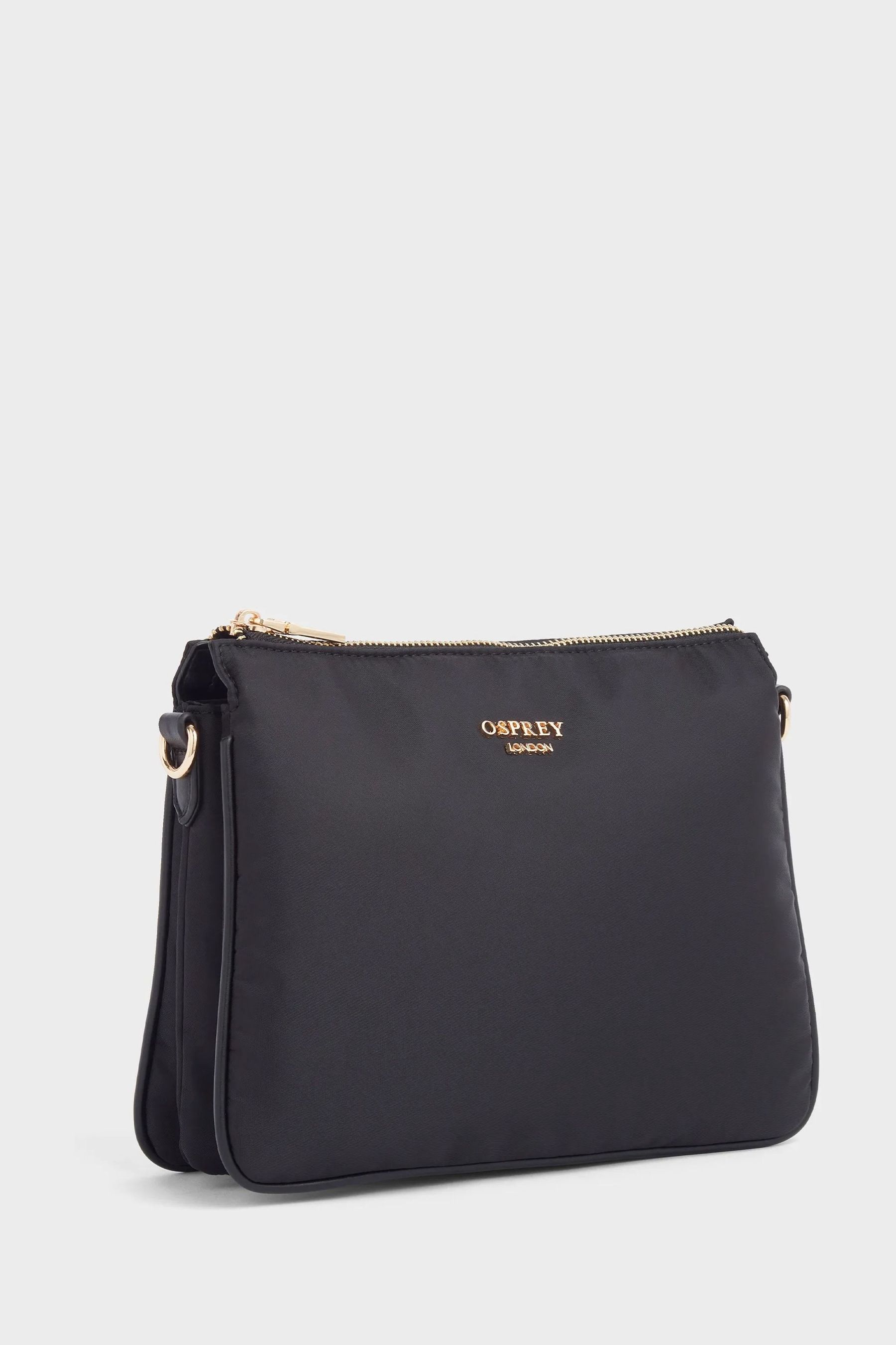 Osprey London The Wanderer Nylon Brown Cross Body Bag