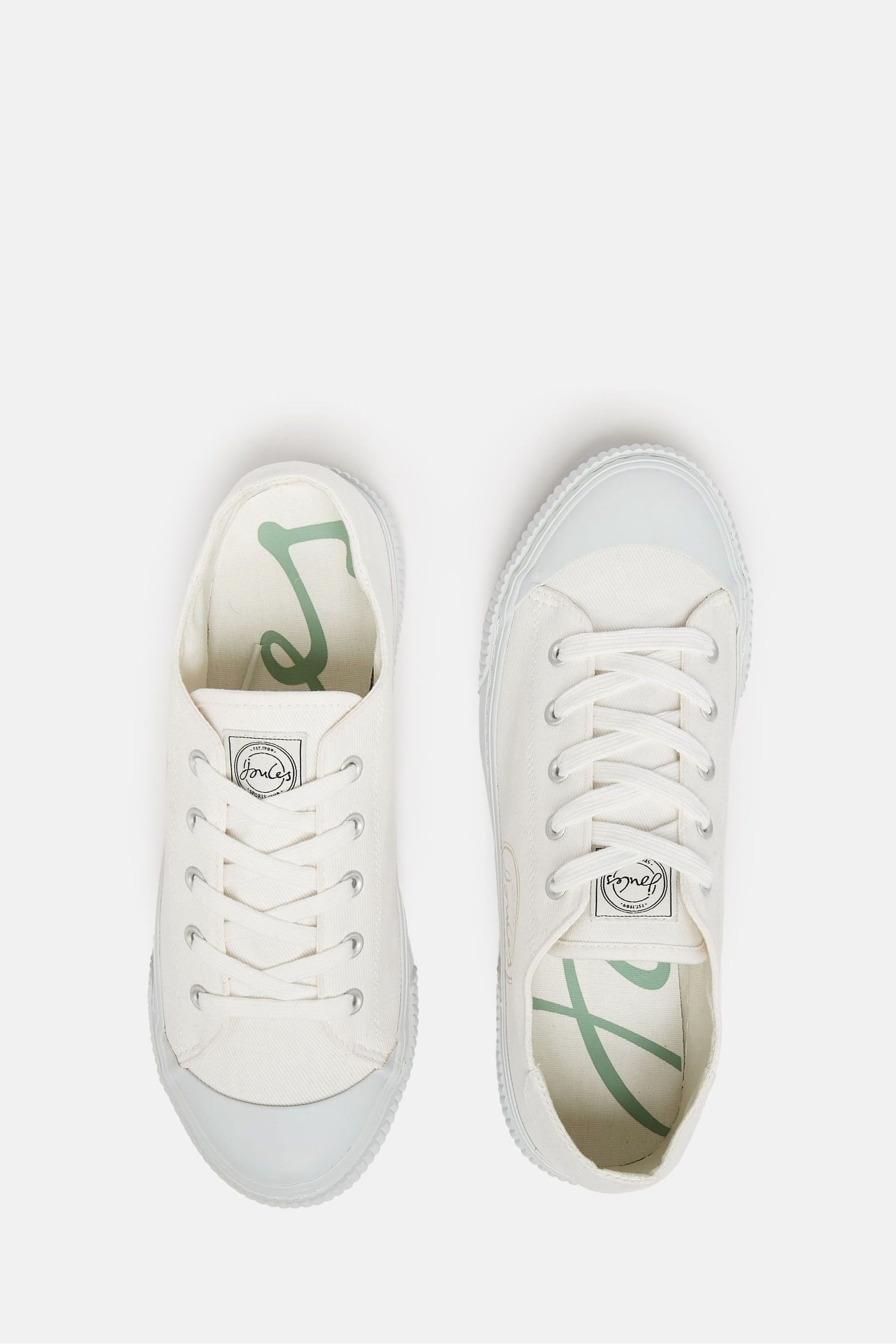 Joules canvas pumps shop