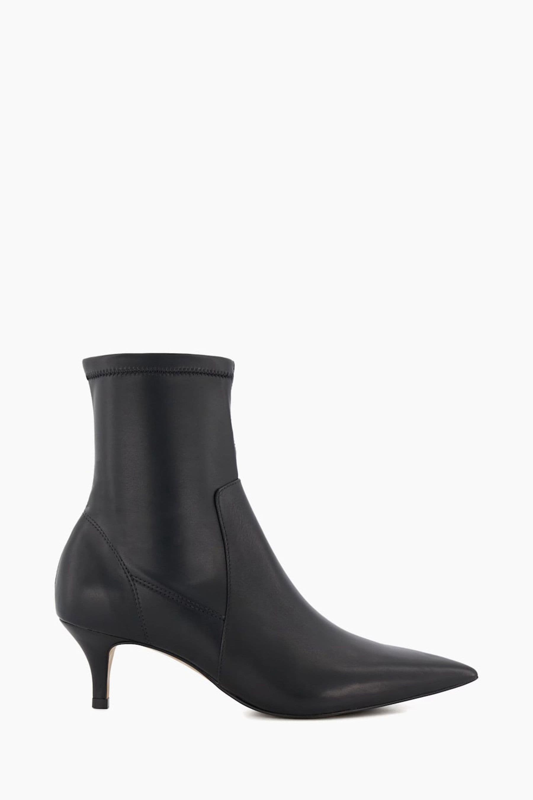 Dune black kitten heels new arrivals