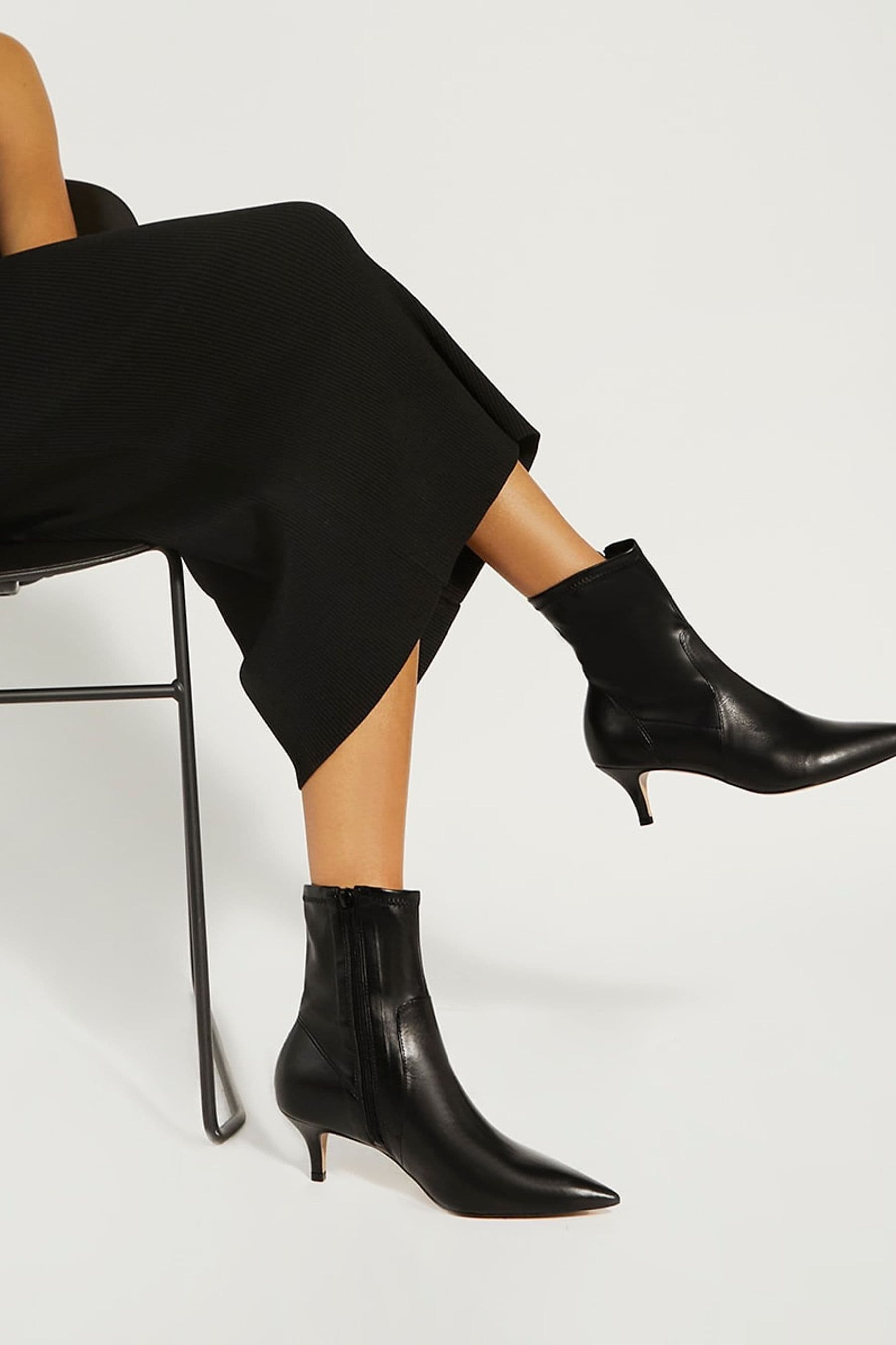 Dune heeled ankle boots hotsell