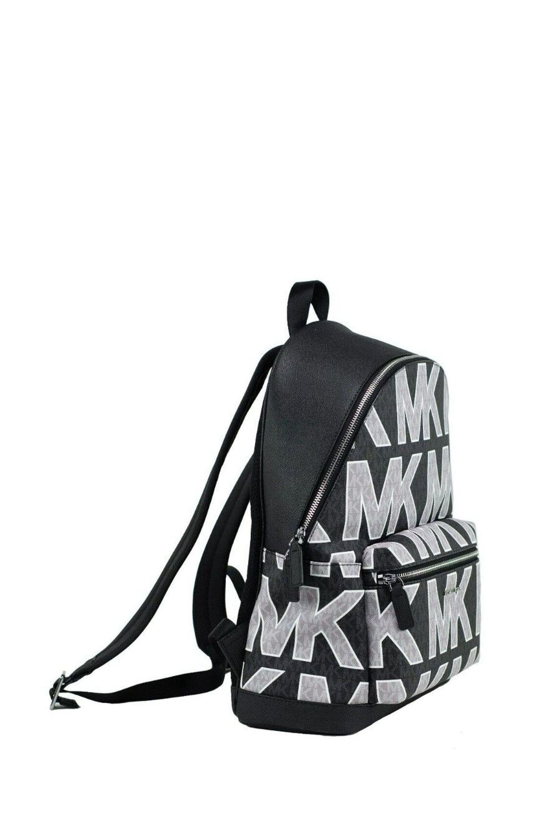 Buy Michael Kors Cooper Large Graphic Logo Black Backpack Bag from