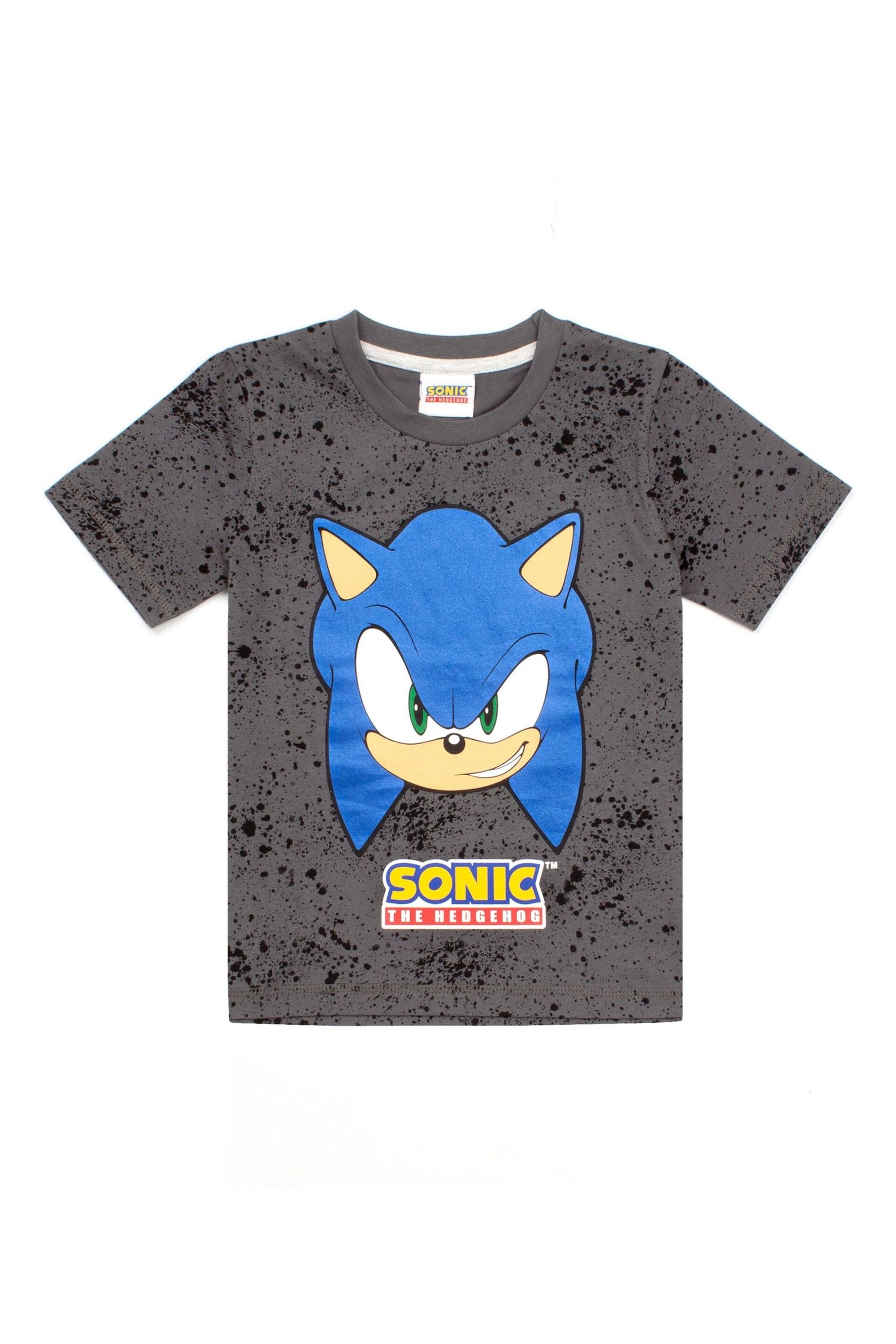 Vanilla Underground Grey Boys Sonic Licensing Short Gaming Pyjamas - Image 2 of 3