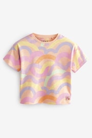 Rainbow Pink Short Sleeve T-Shirt 4 Pack (3mths-7yrs) - Image 5 of 7