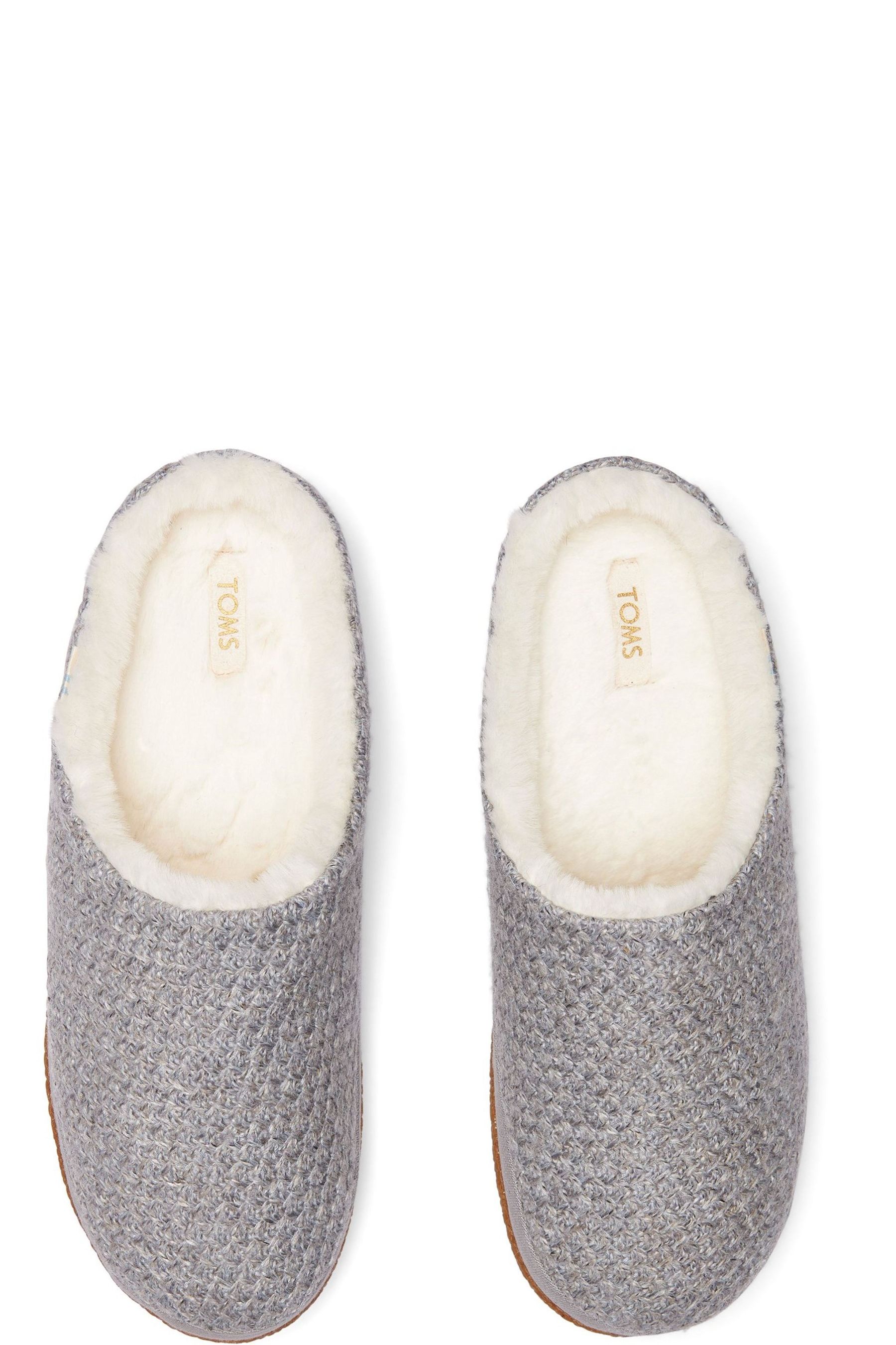 Buy Toms Grey Ivy Slippers from the Next UK online shop