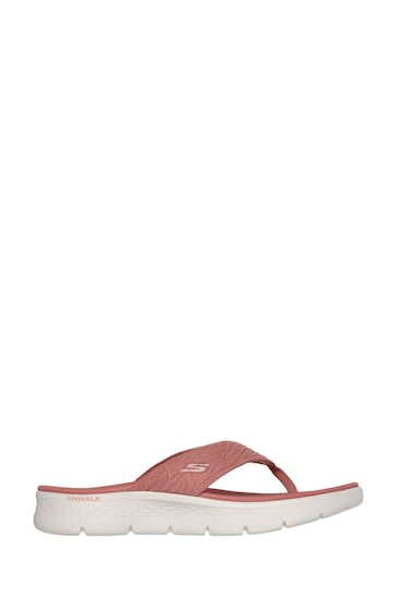 Skechers Pink Go Walk Flex Splendor X Sandals
