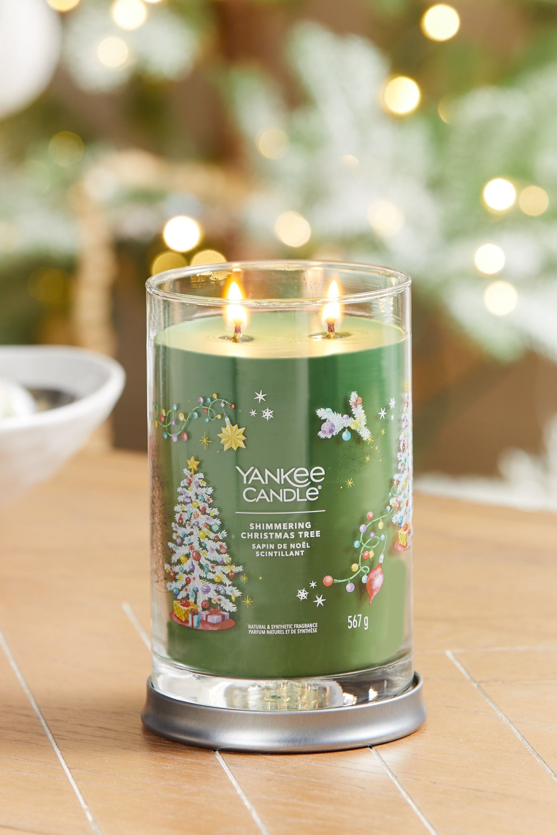 Buy Yankee Candle Green Signature Large Tumbler Shimmering