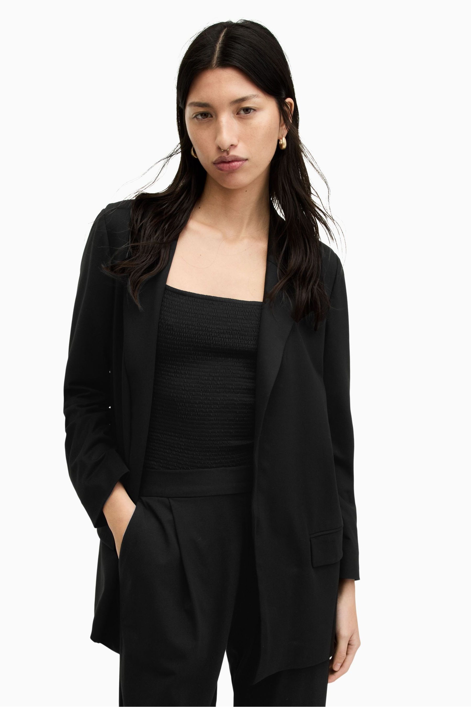 Buy AllSaints Black Aleida Blazer from the Next UK online shop