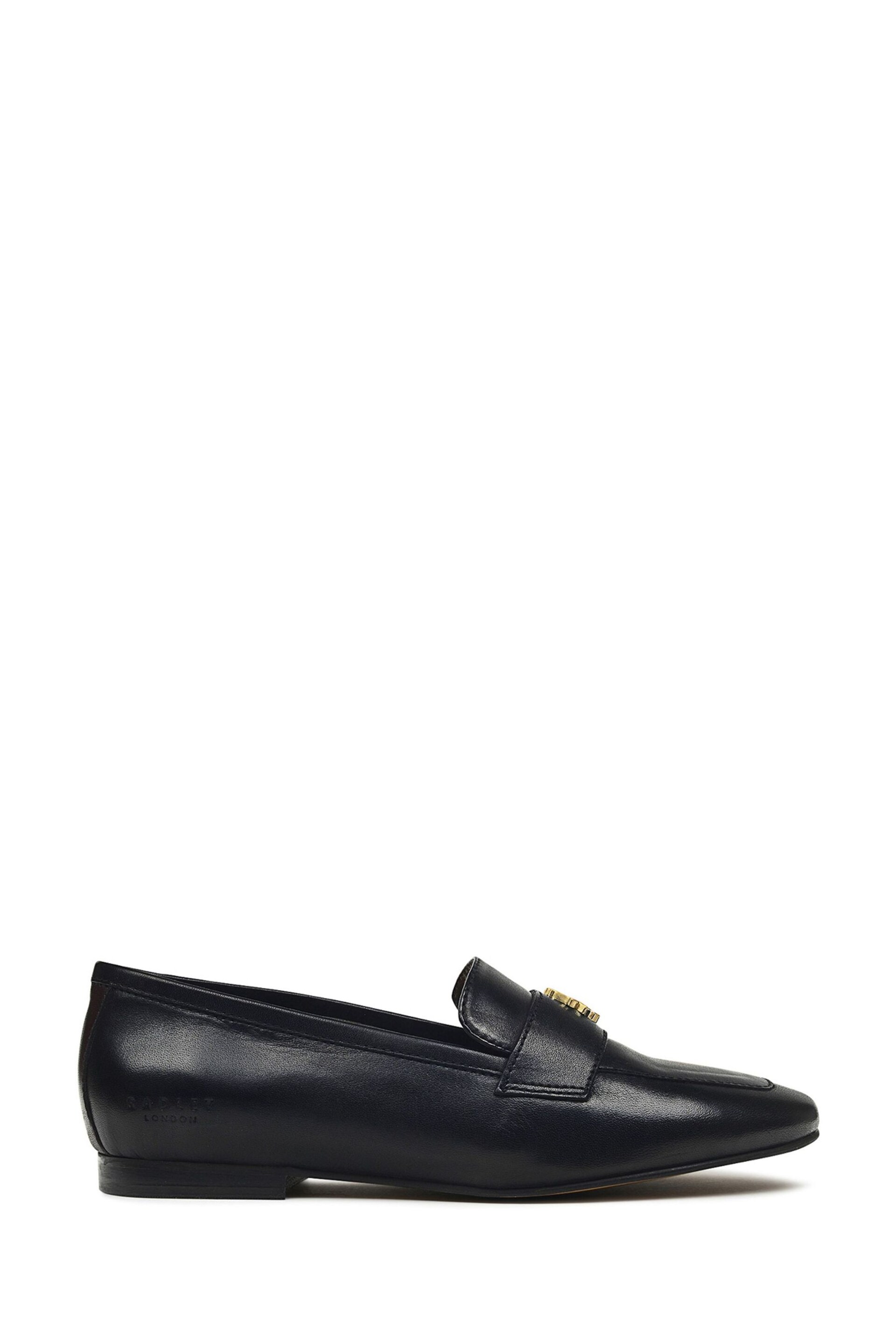 Radley London Trinity Street Black Heirloom Loafers - Image 1 of 3