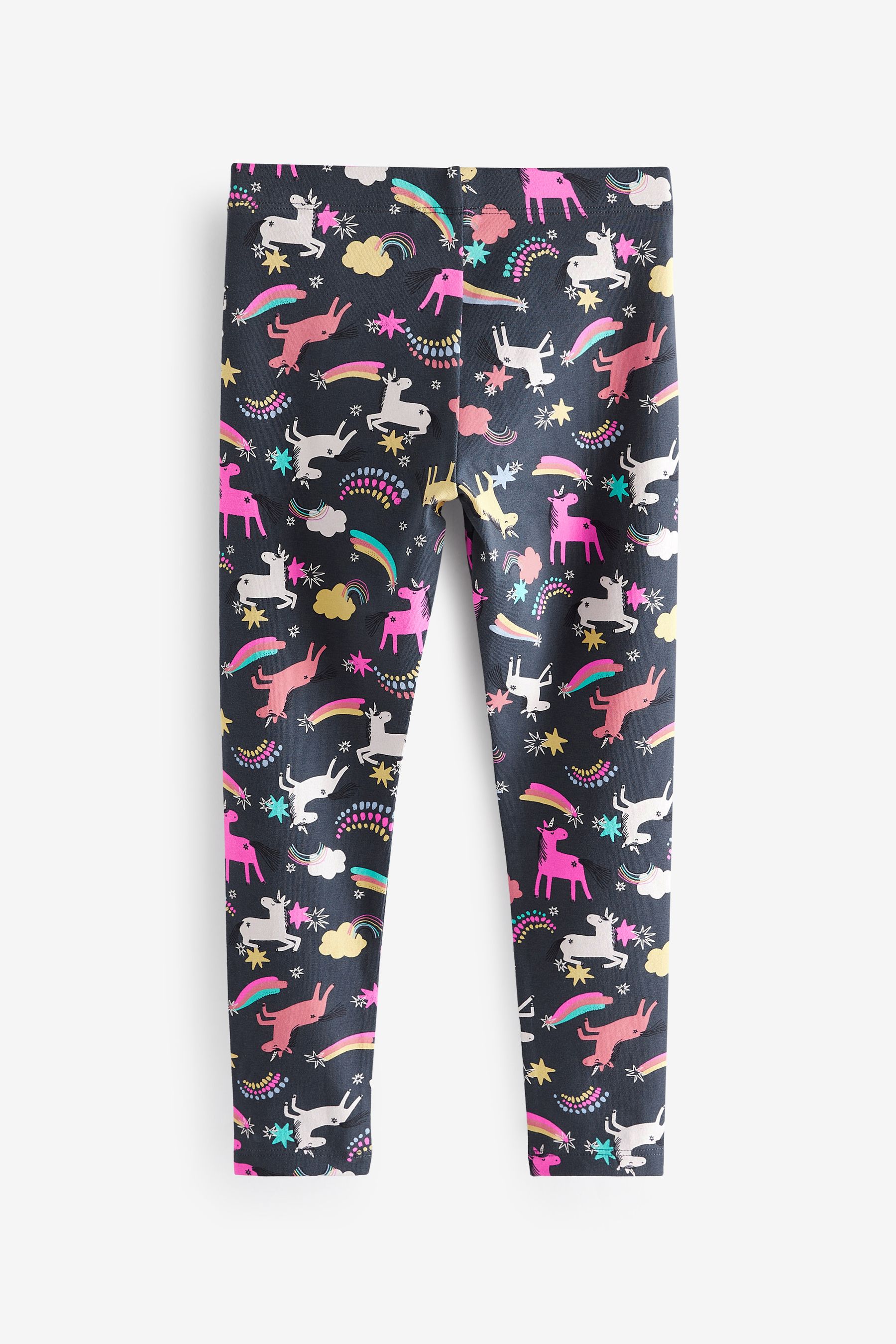 Buy Navy Blue Rainbow Unicorn Print Leggings 3 16yrs from Next Luxembourg