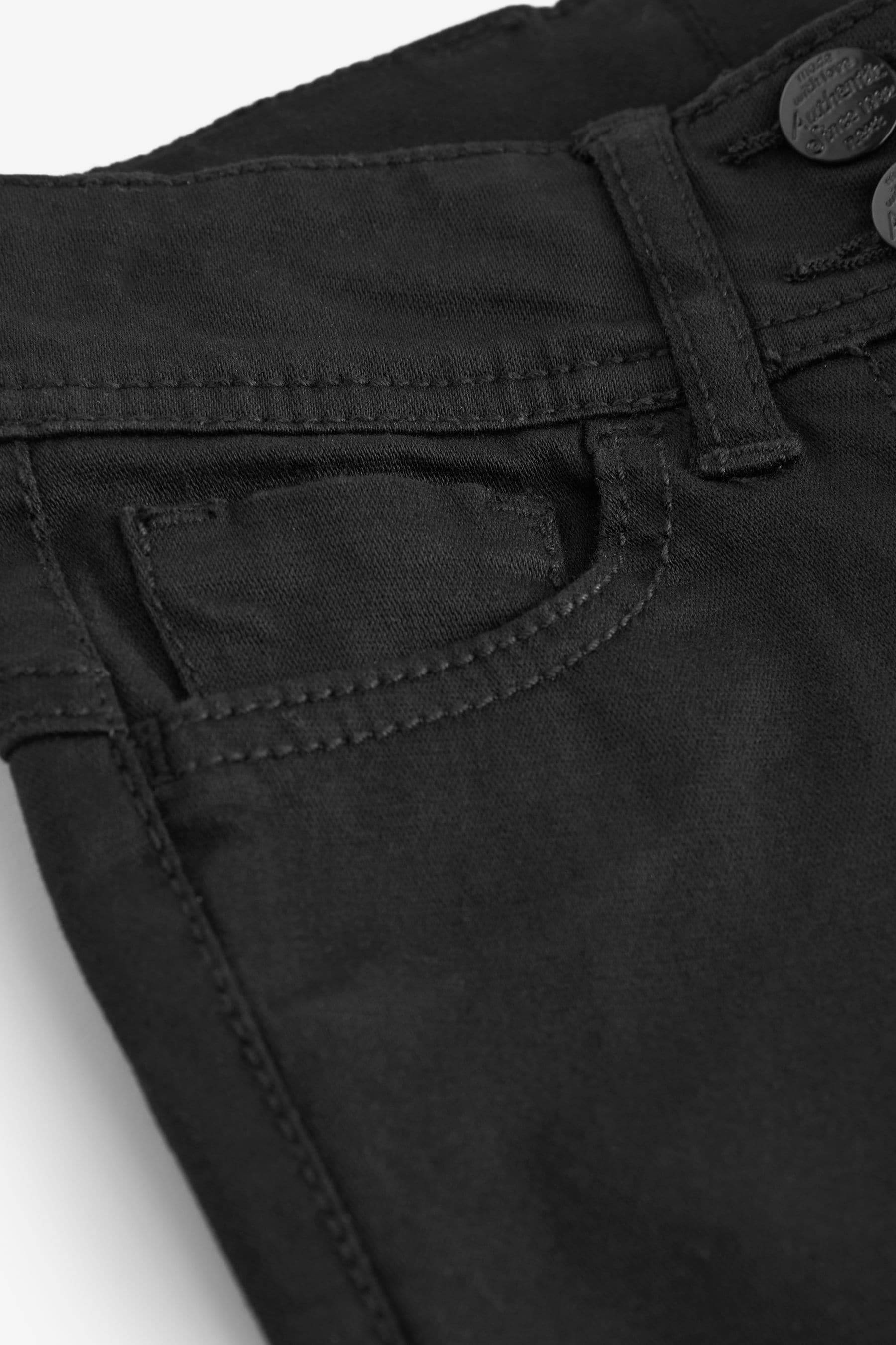 Black Skinny Jean Style School Trousers 3 16yrs