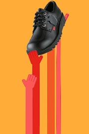 Kickers® Kick Black Lo Lace Shoe - Image 7 of 7