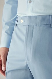 Light Blue Skinny Fit Motionflex Stretch Suit: Trousers - Image 4 of 8