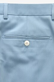 Light Blue Skinny Fit Motionflex Stretch Suit: Trousers - Image 7 of 8