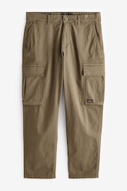 Tan Brown Regular Fit Cargo Trousers - Image 9 of 12