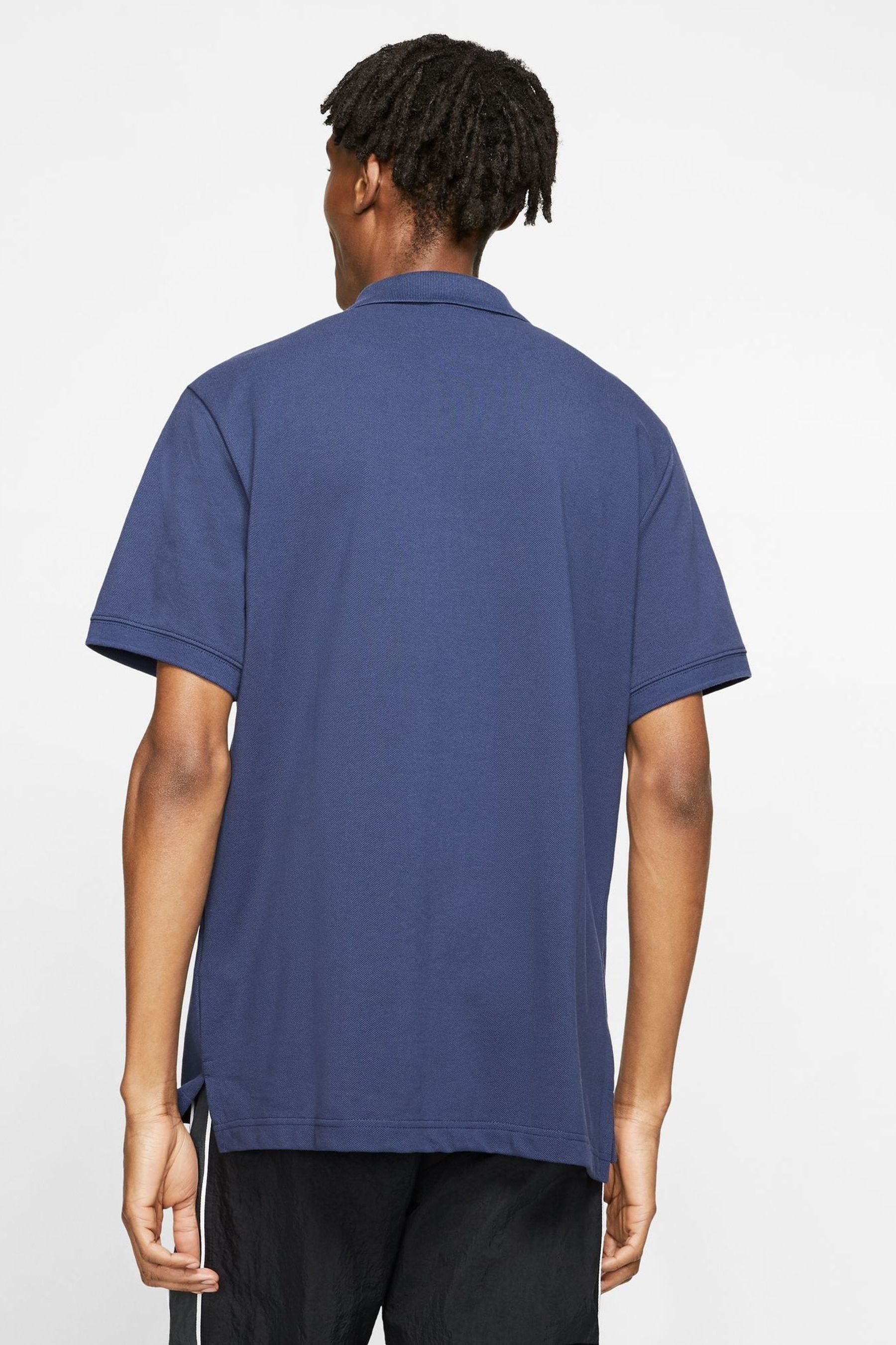 Navy blue deals nike polo