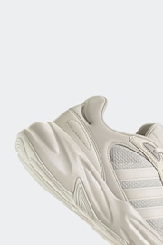 Adidas Cream/Grey Ozgaia Trainers - Image 8 of 8