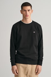 GANT Regular Fit Shield Logo Sweatshirt - Image 1 of 5