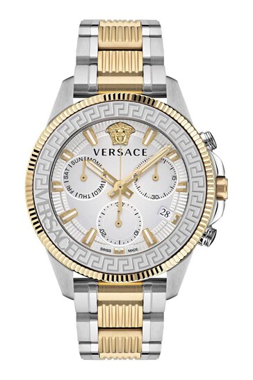 Versace Gents Gold Tone Watch