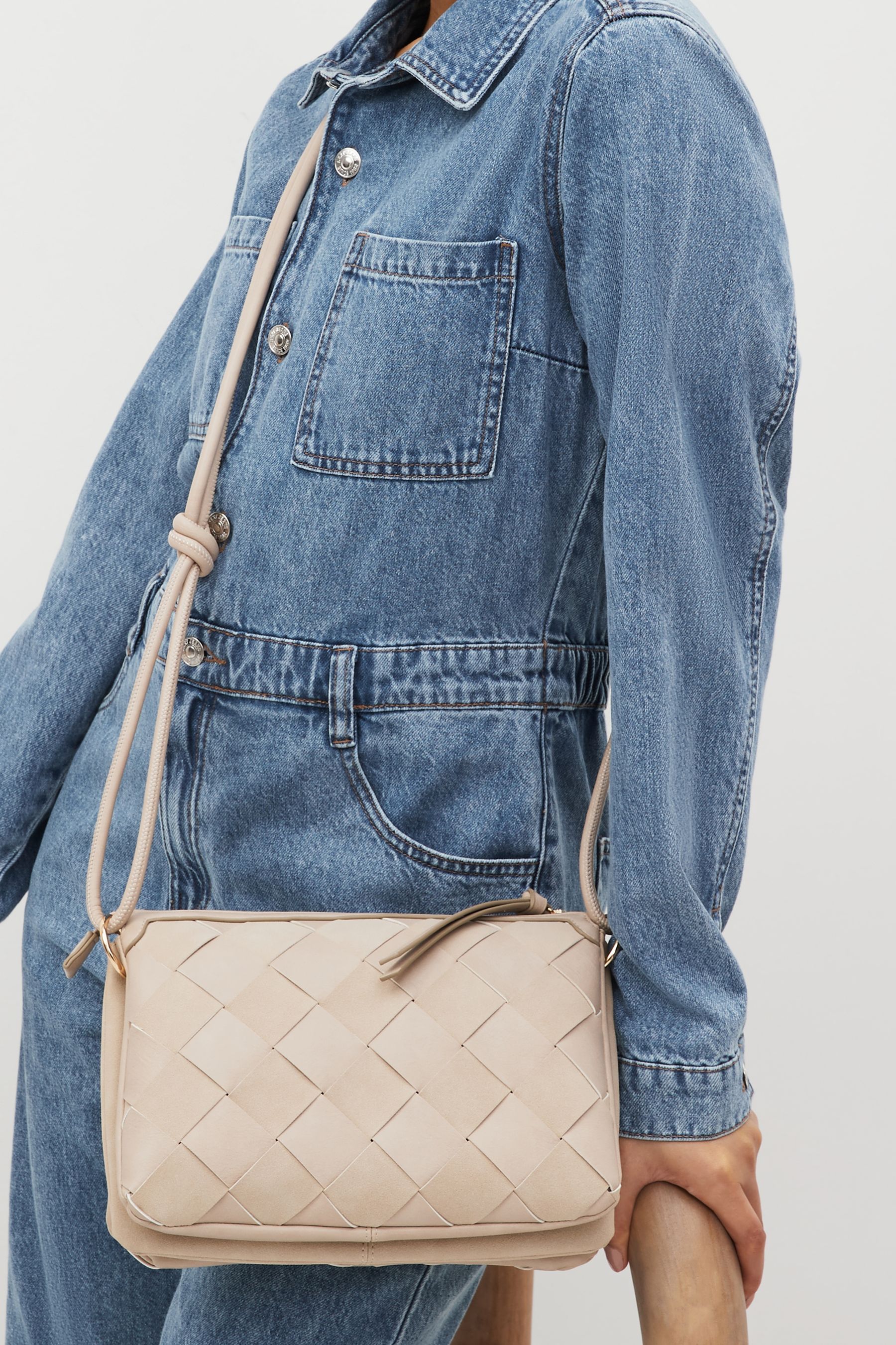 Multi compartment cross body bag store