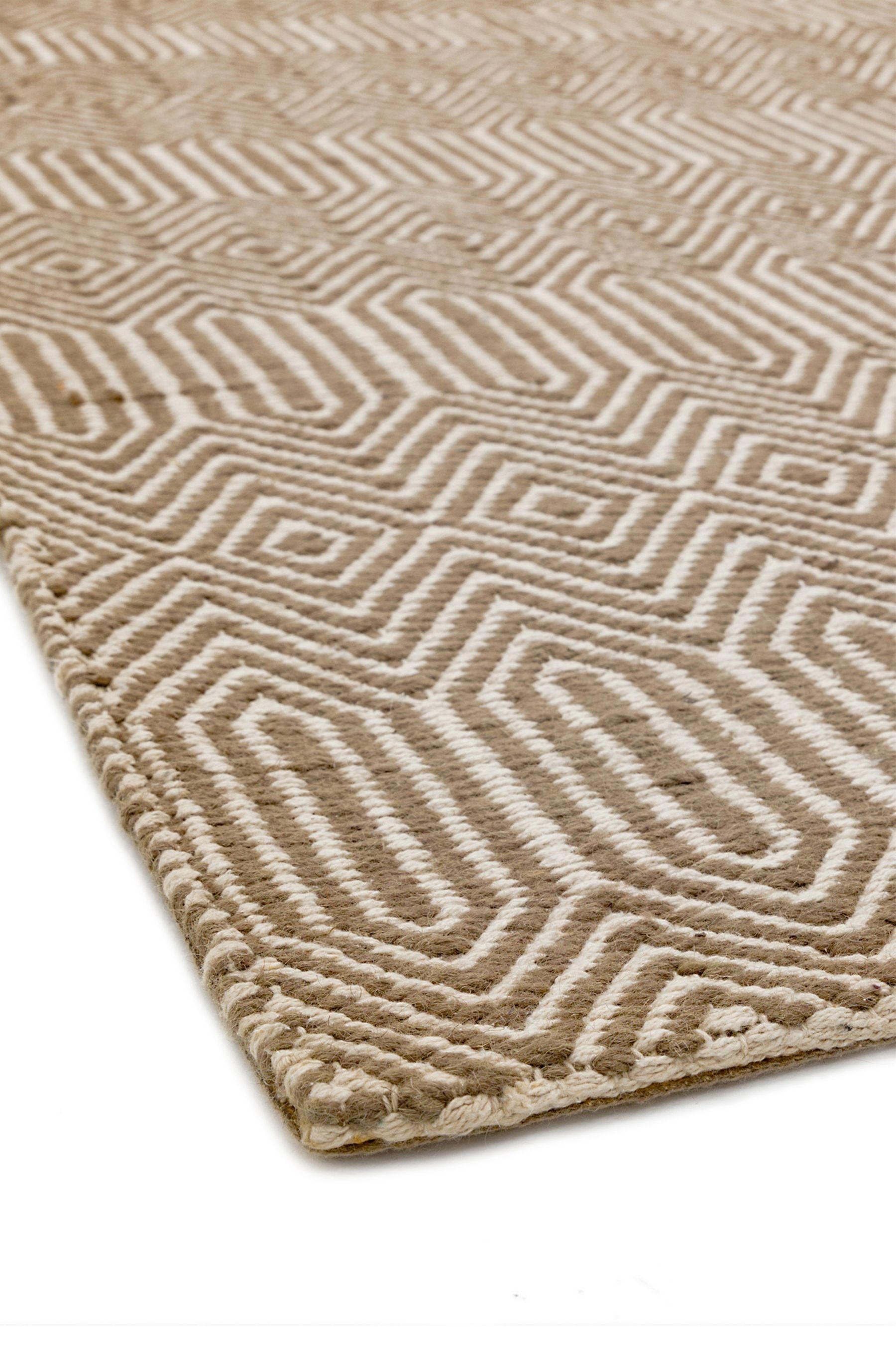 Buy Asiatic Rugs Taupe Brown Sloan Geo Rug from the Next UK online shop