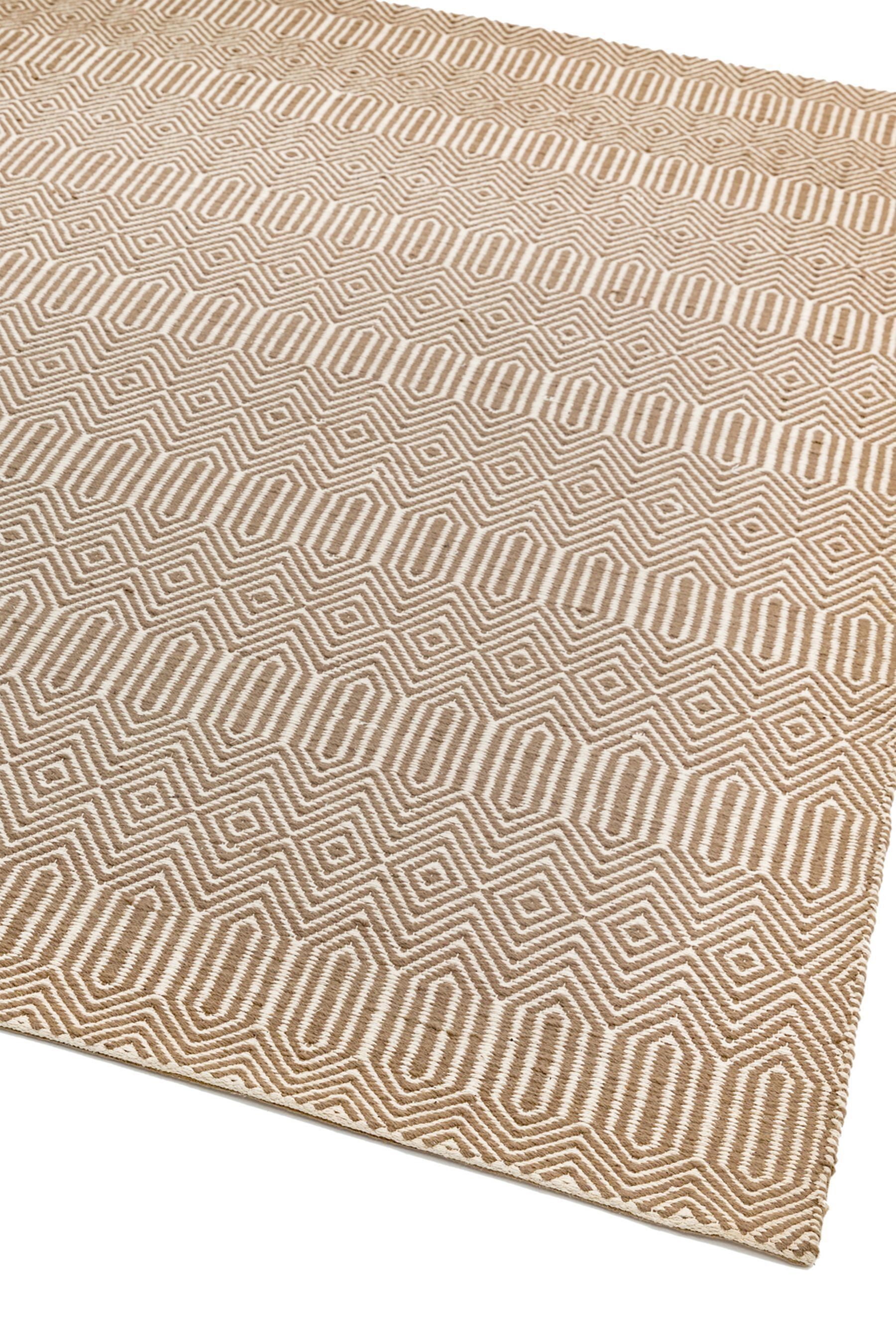 Buy Asiatic Rugs Taupe Brown Sloan Geo Rug from the Next UK online shop