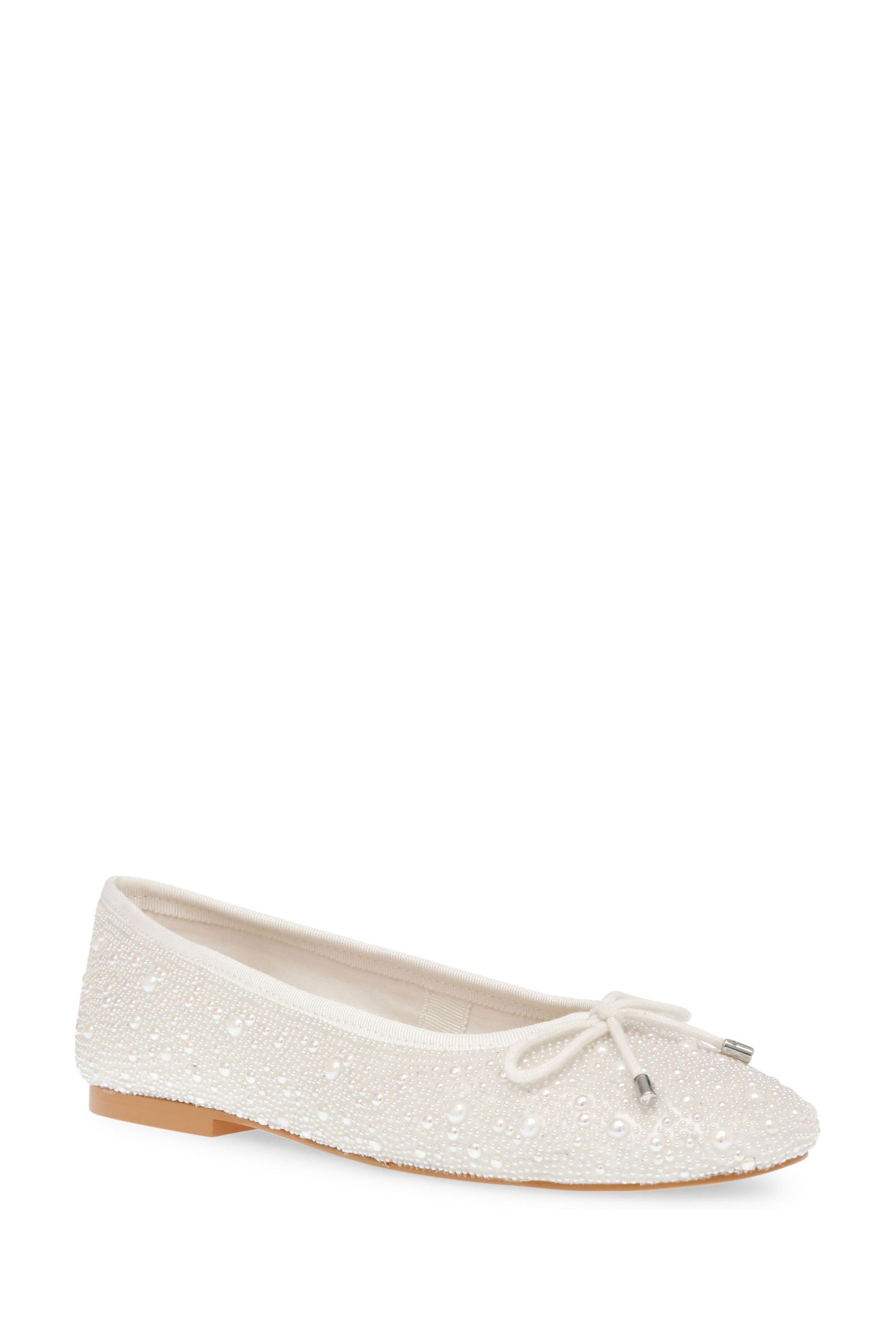 Buy Steve Madden Blossoms P Ballerina Pearl from the Next UK