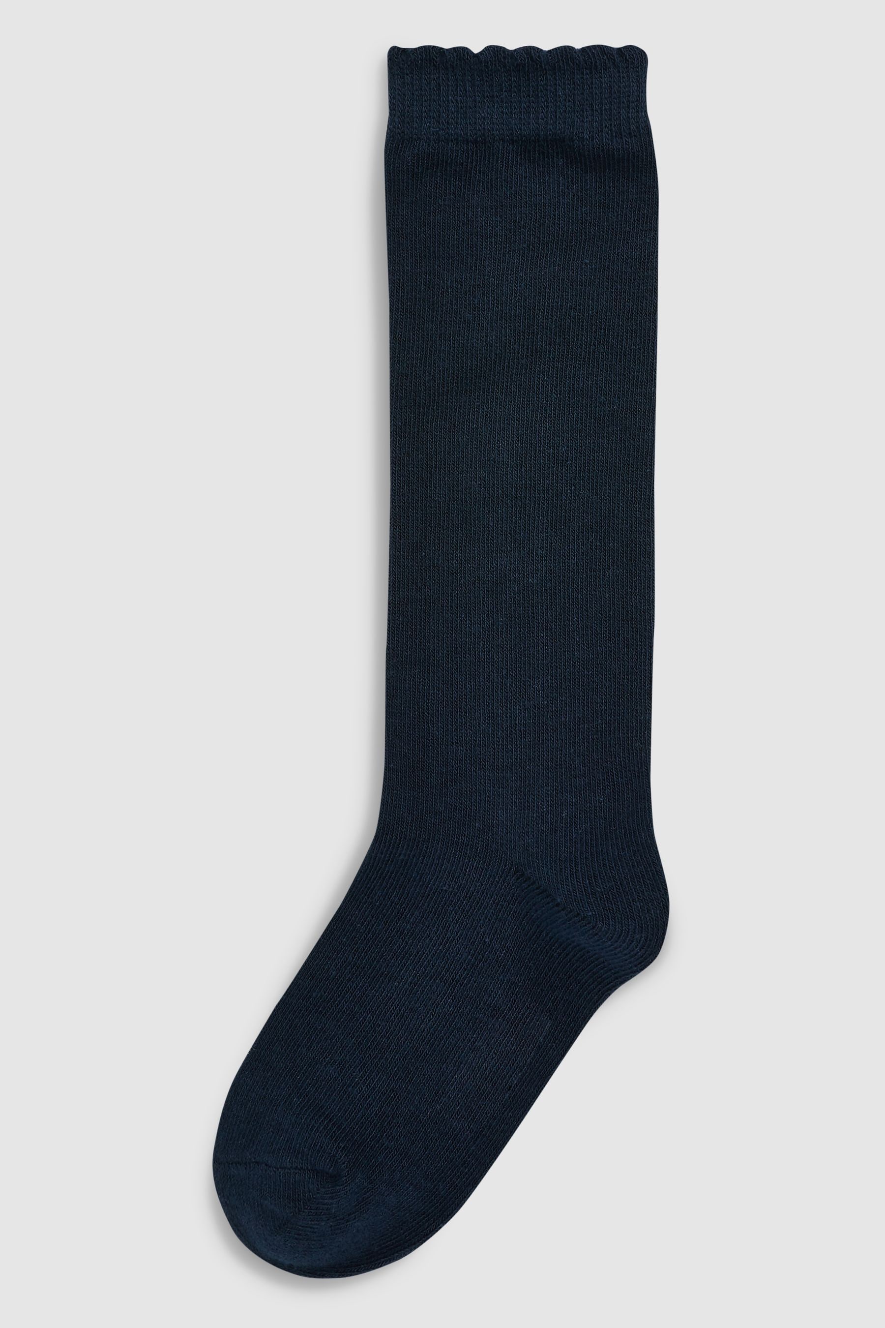 Over the knee discount navy school socks