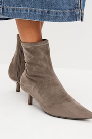 Mink Brown Forever Comfort® Ankle Sock Boots - Image 2 of 8