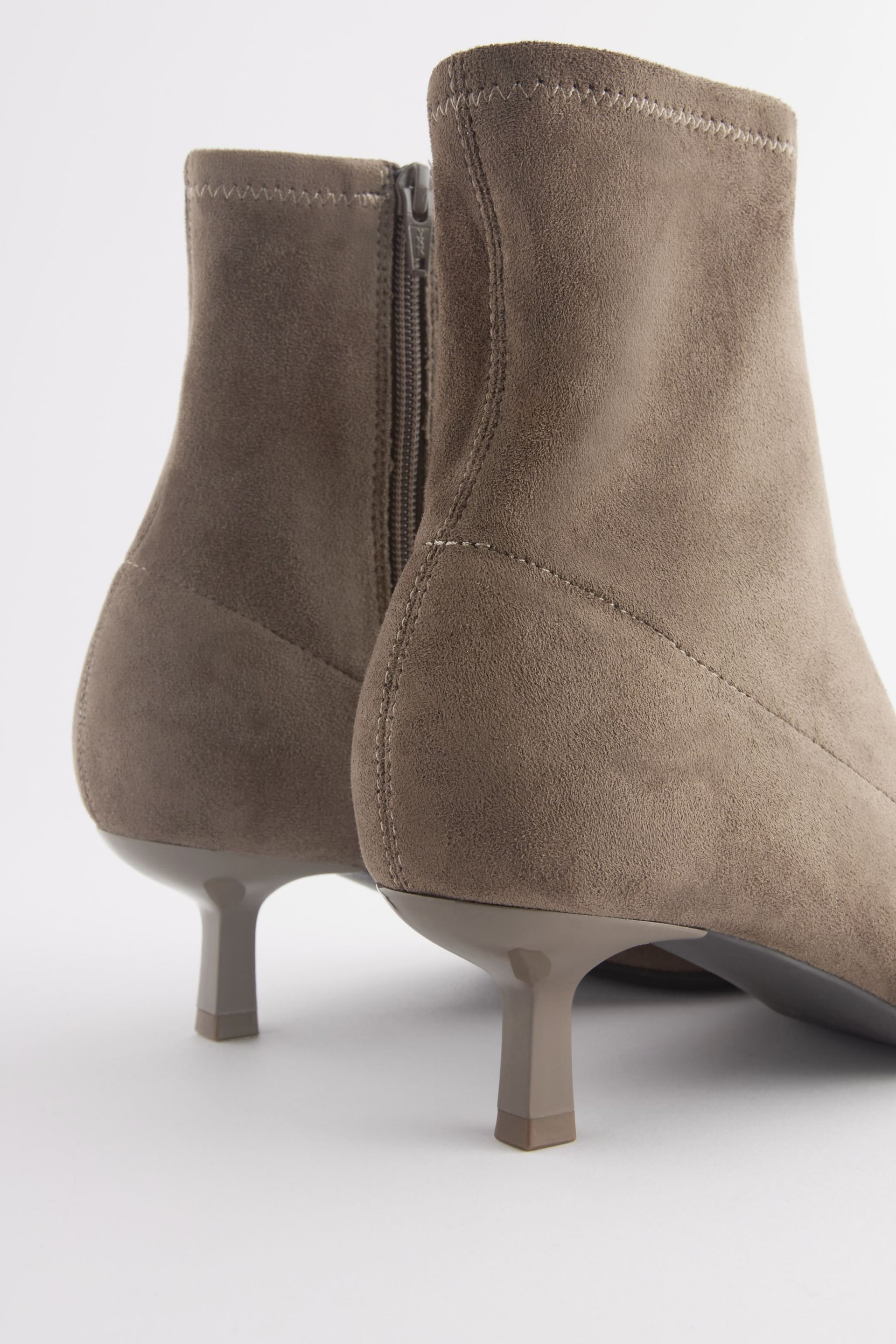 Mink Brown Forever Comfort® Ankle Sock Boots - Image 5 of 8