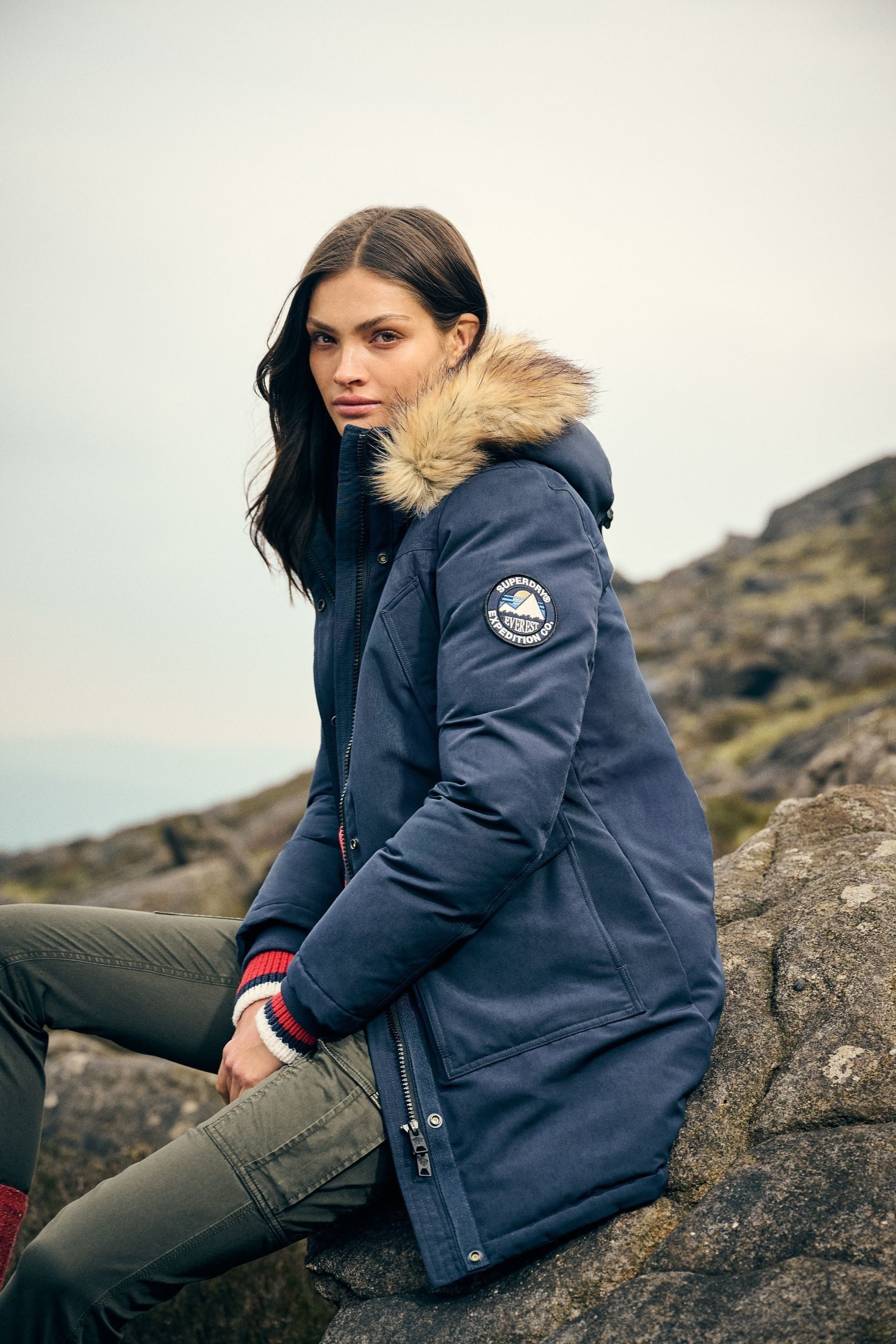 Superdry womens winter jacket outlet