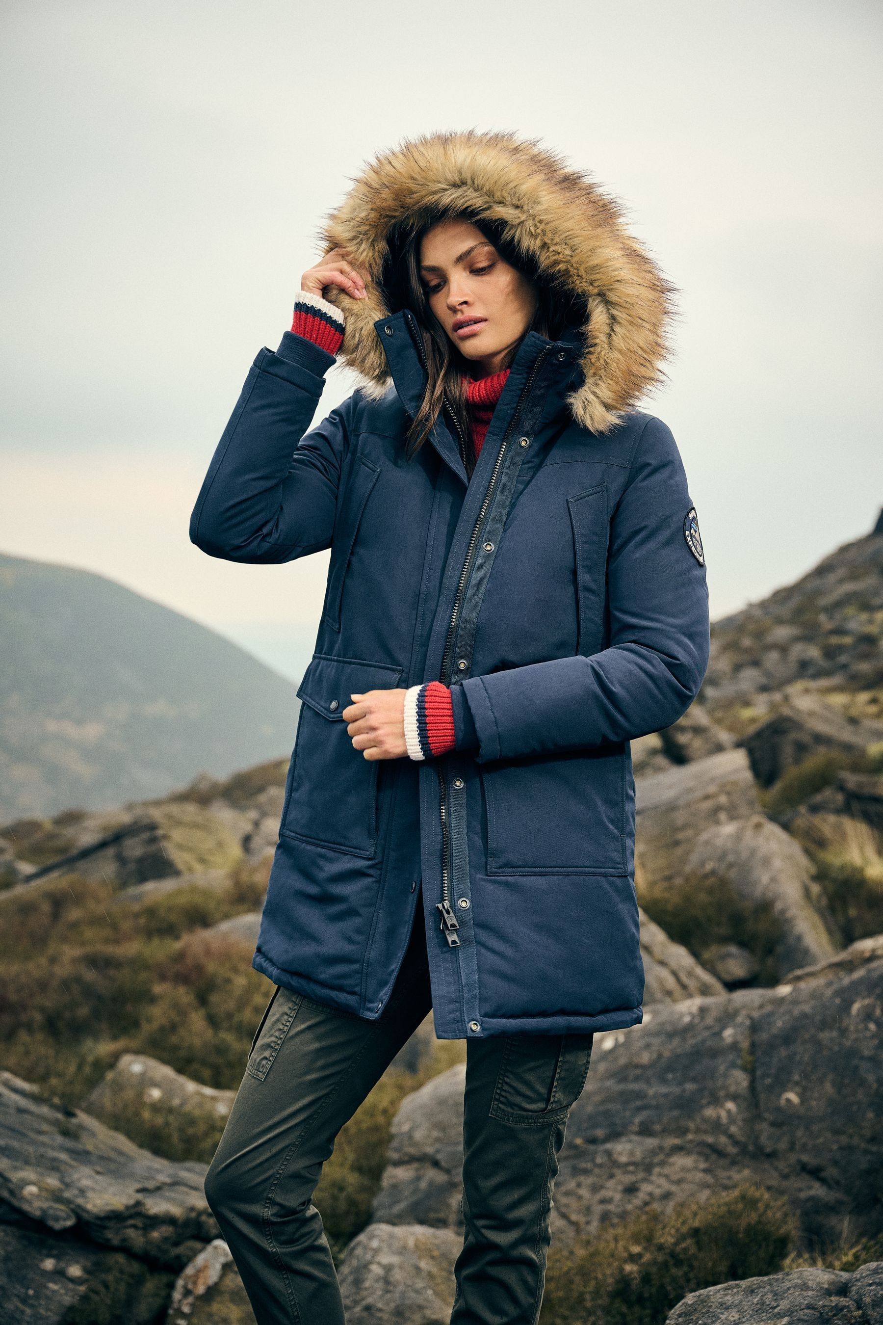 Superdry everest mountain parka co sale