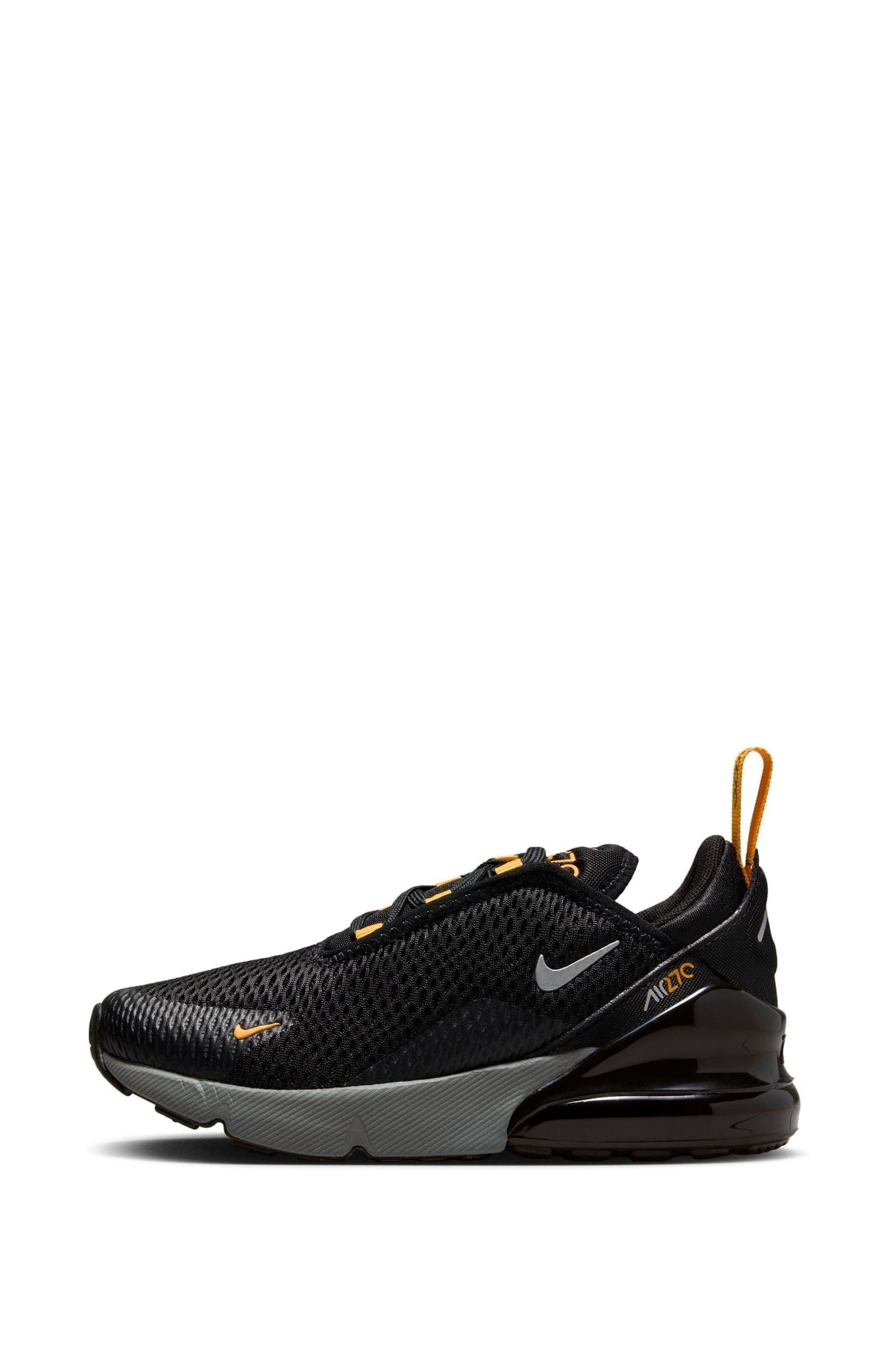 Nike 270 black orange online