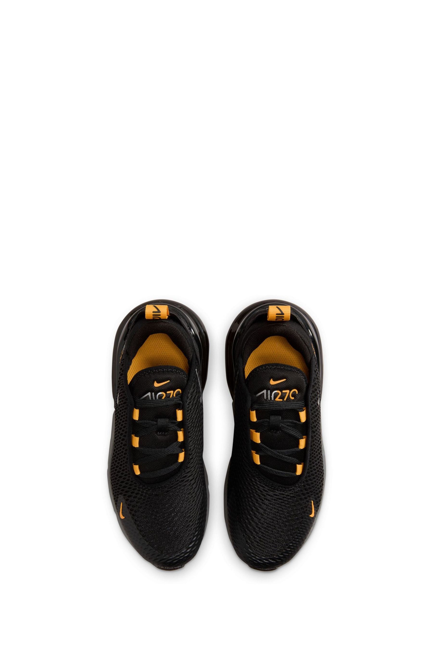 Nike 270 women's black and gold outlet