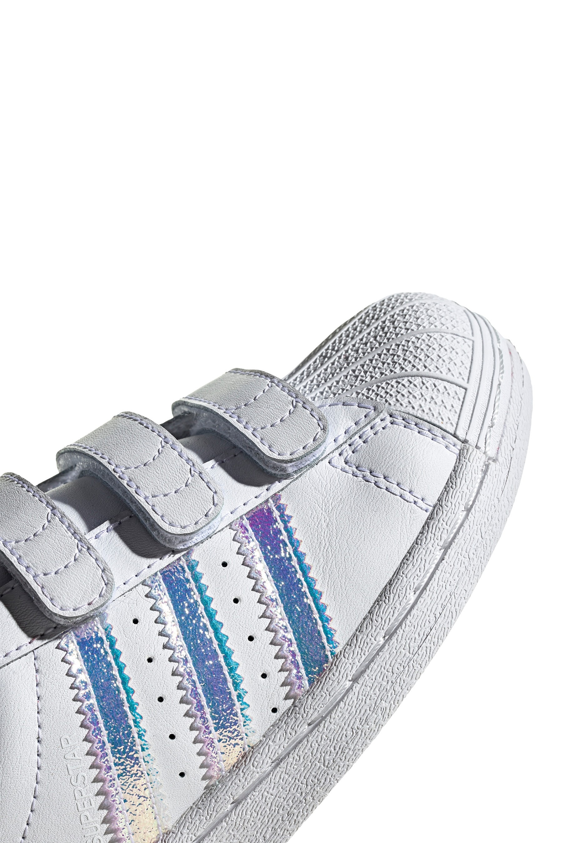 Buy adidas Originals Superstar Velcro Junior Trainers from Next Luxembourg