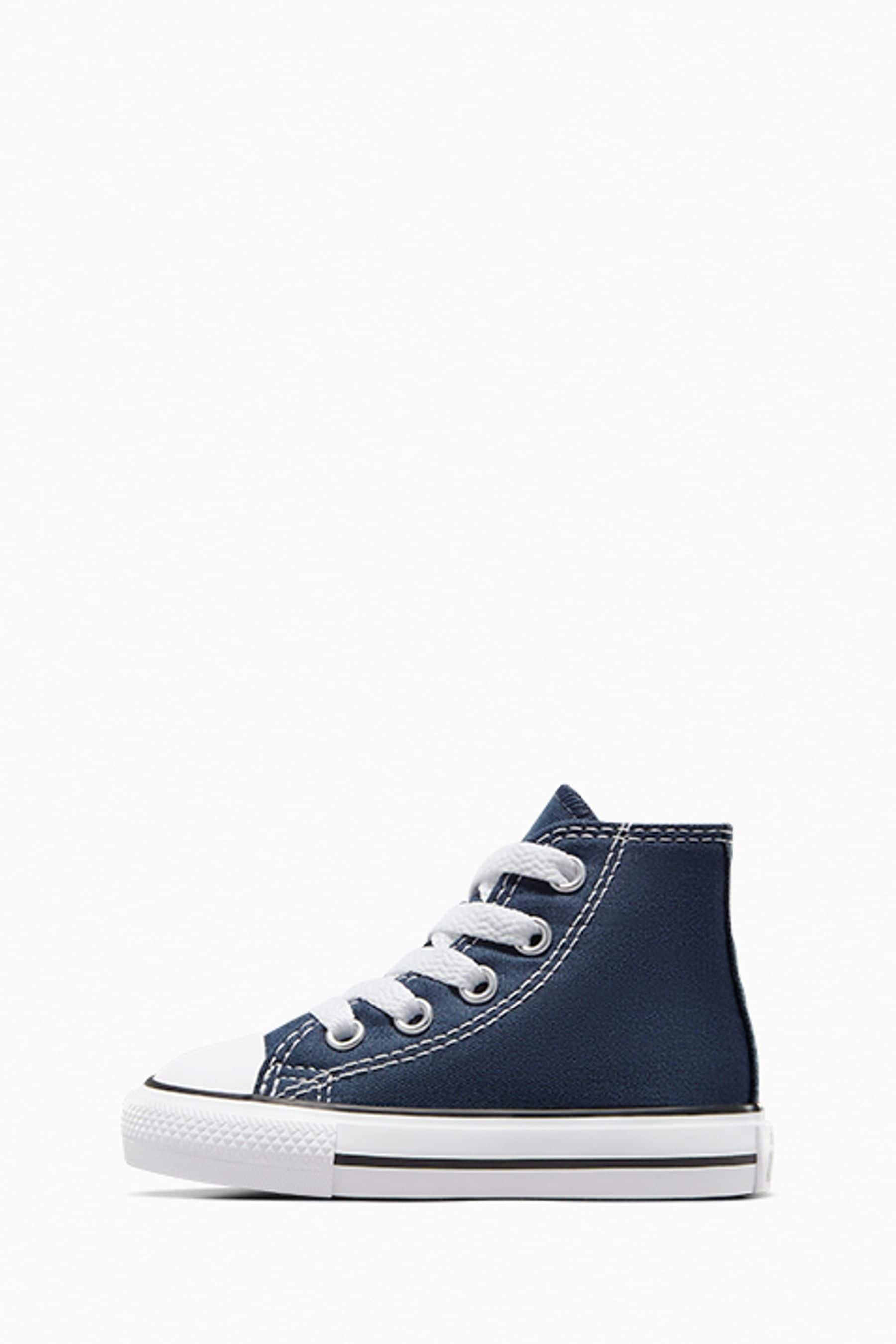 Converse Navy Chuck Ox Infant Little Kids High Trainers