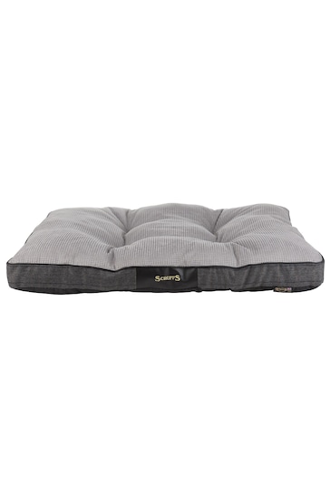 Scruffs® Black Washable Large Breed Tweed Pet Mattress Bed