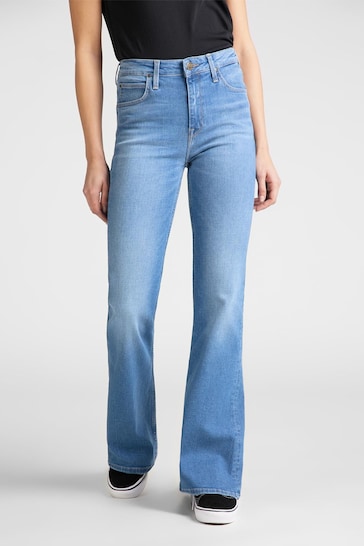 Buy Lee Breese High Waist Flare Jeans from the Next UK online shop