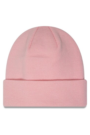 New Era® Pastel Pink Cuff Knit Beanie Hat