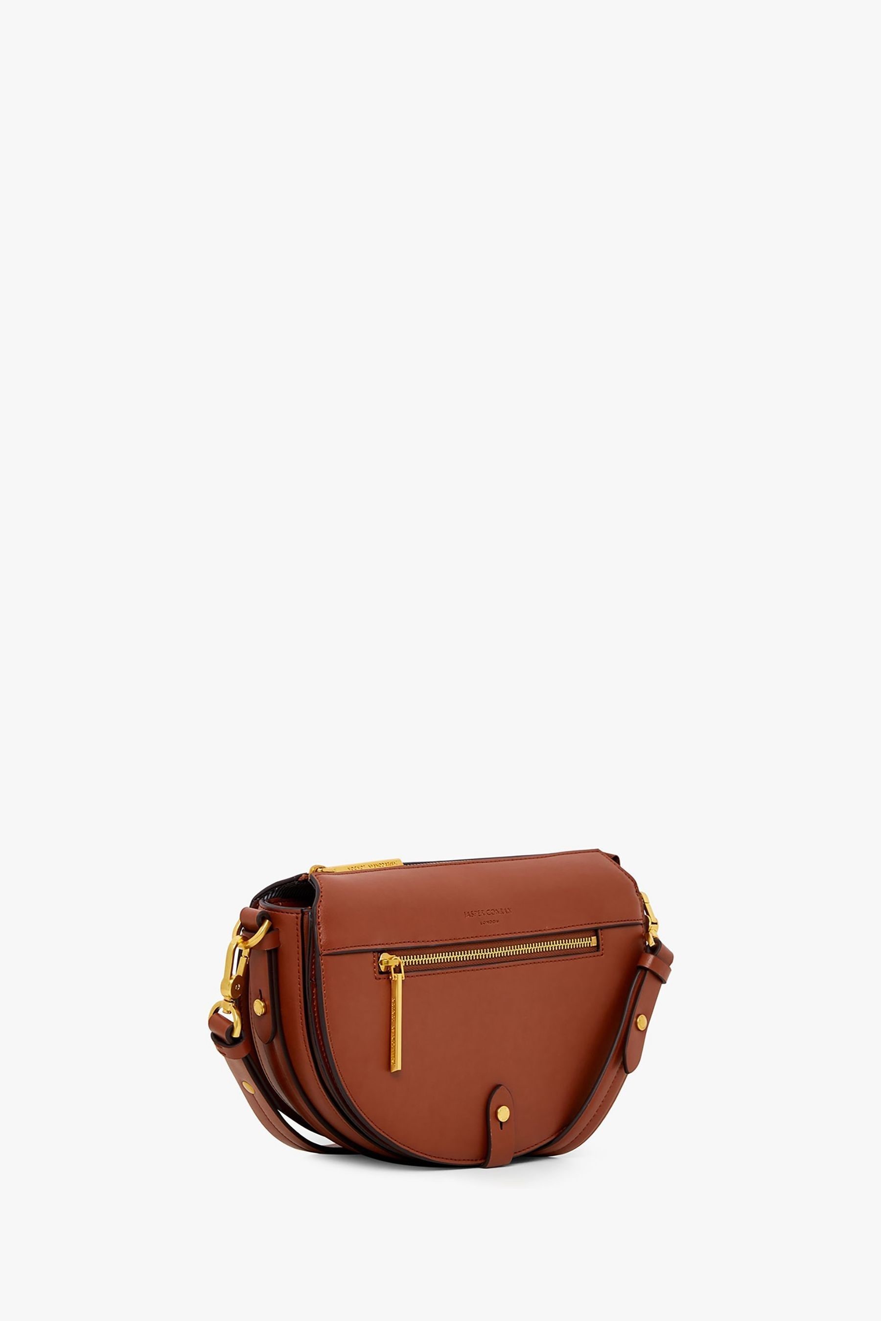 Jasper Conran London Dahlia Saddle Bag ONE BROWN Womens