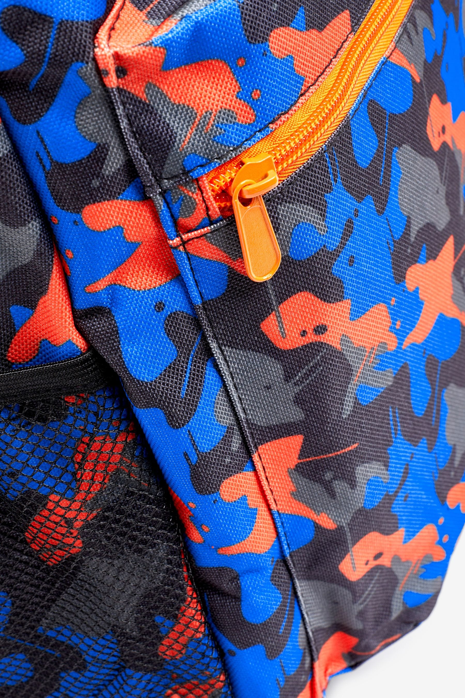 Blue camouflage backpack best sale