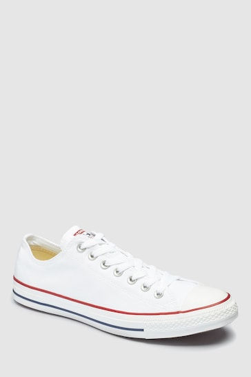 Converse White Chuck Taylor Ox Trainers