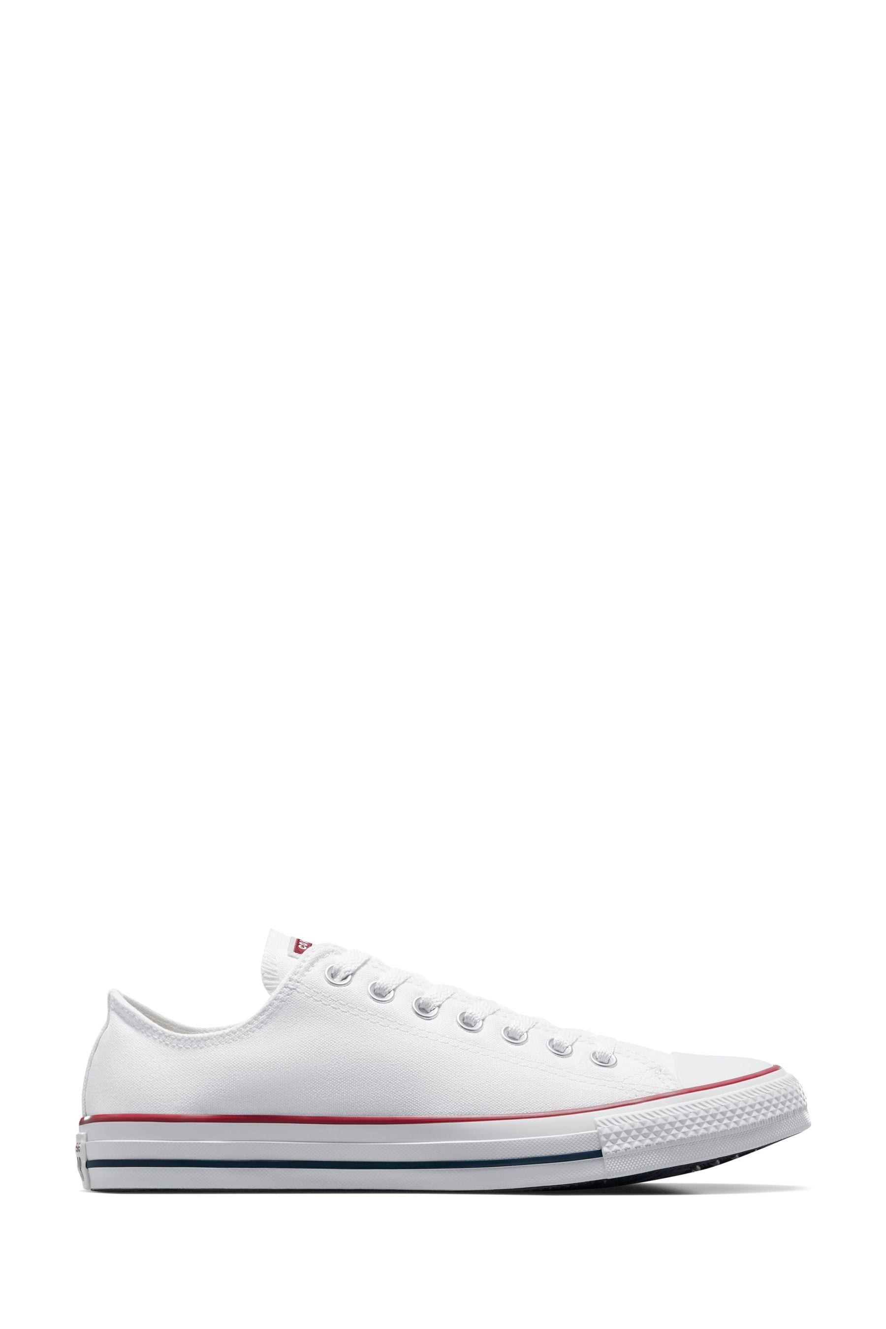 Buy Converse White Standard Fit Chuck Taylor All Star Ox Trainers from Next Germany