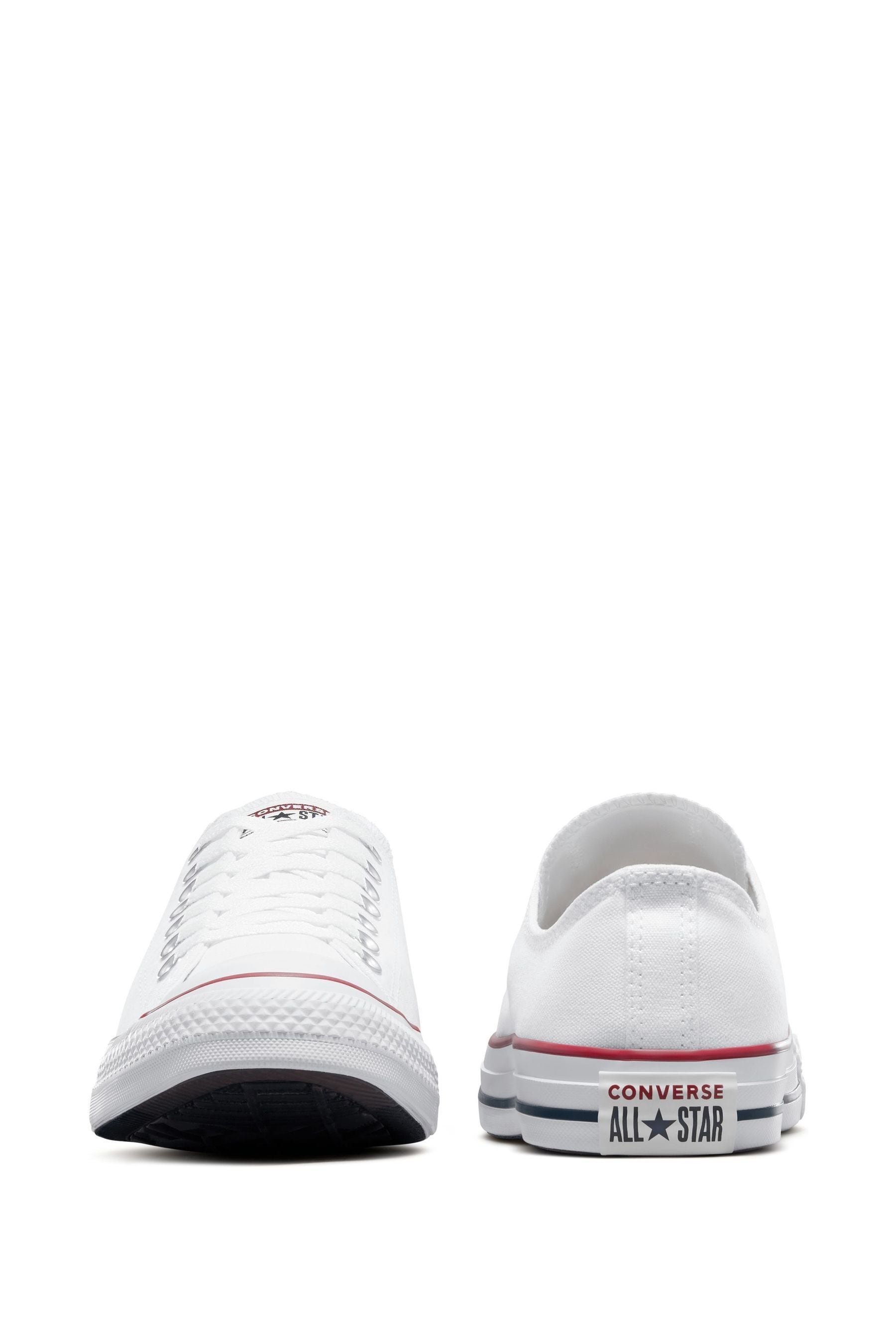 Buy Converse White Standard Fit Chuck Taylor All Star Ox Trainers from Next United Arab Emirates