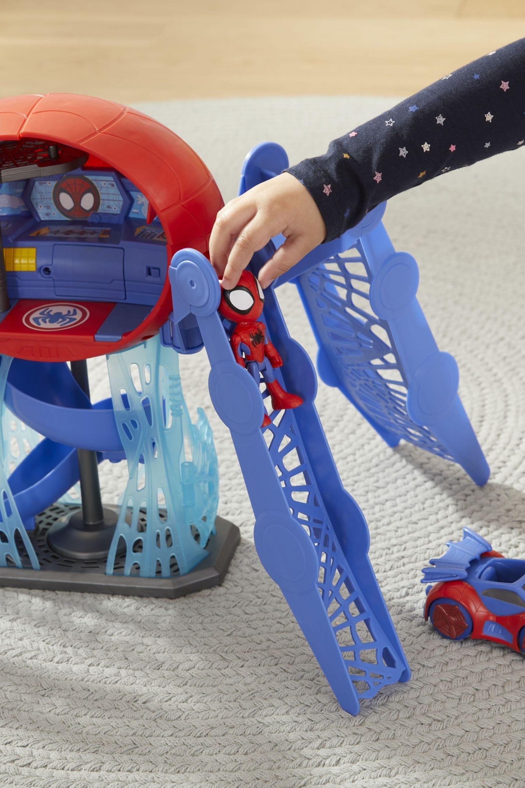 Spider man web online quarters playset