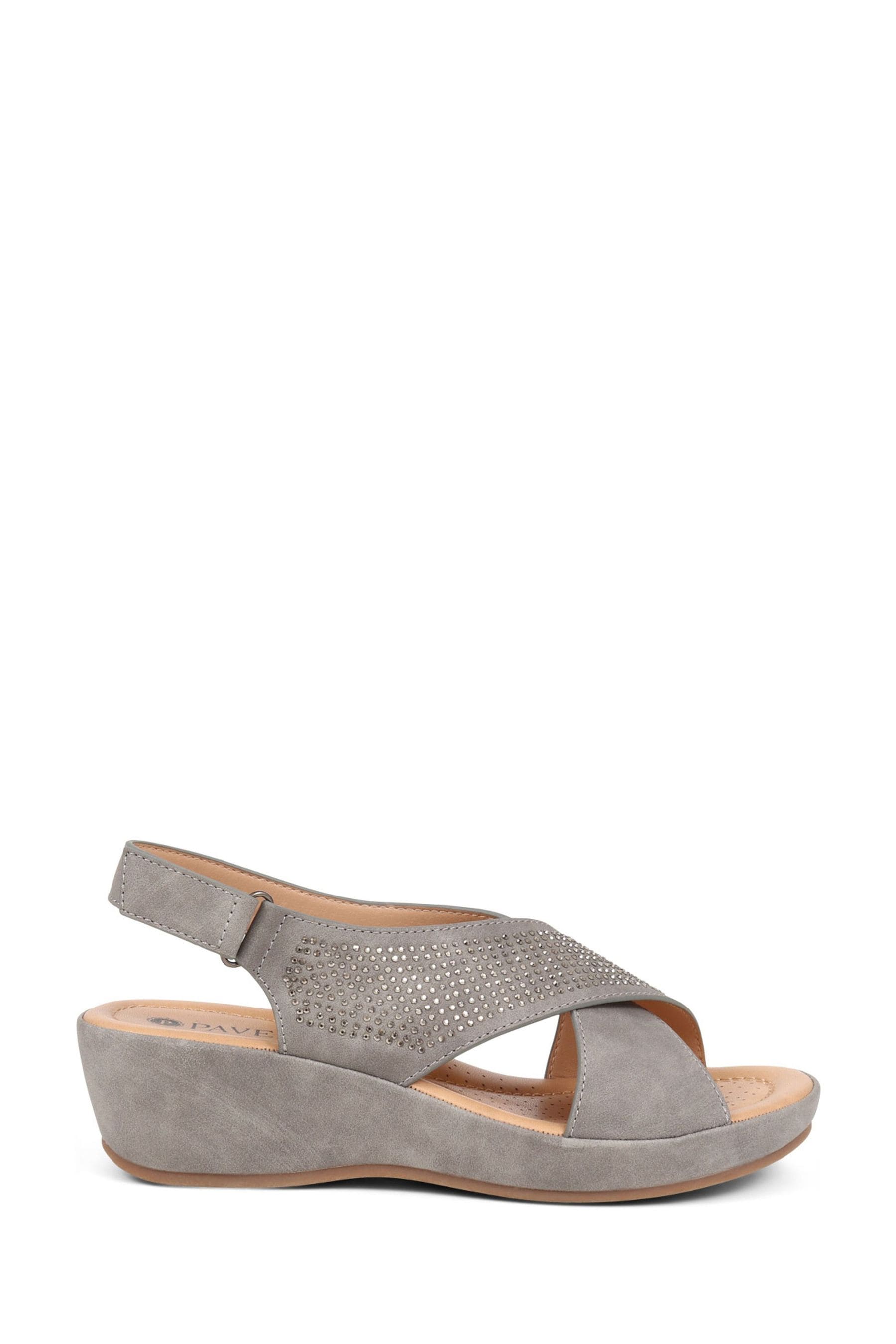Pavers grey top sandals
